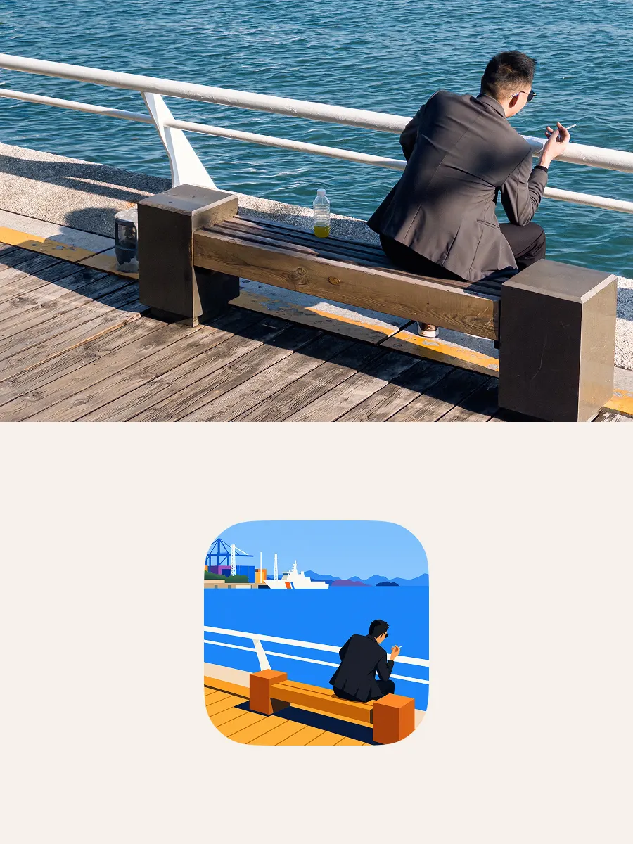 Example output of the DnR FlatPic agent skill